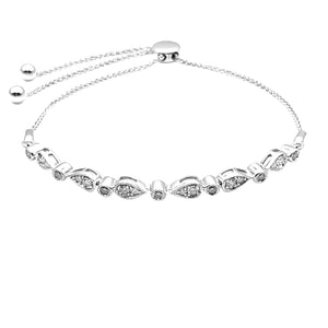 Diamond Bolo Bracelet